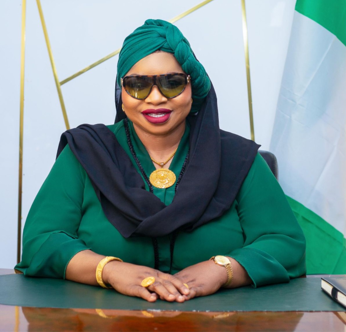 Portrait of Amb. Hajiya Hadiza M. Umar, Founder of Hajiya Hadiza Foundation